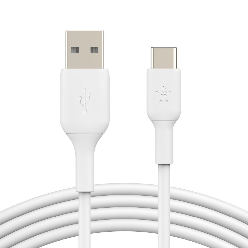 Belkin BOOST CHARGE USB-C - USB-A kábel 1m fehér (CAB001bt1MWH)