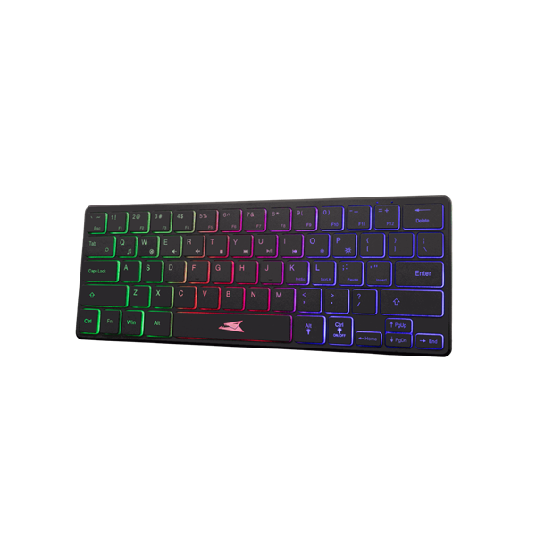 BARACUDA BGK-04141B-US SEAHORSE-B-US vezetékes gamer billentyűzet  angol 64 gomb