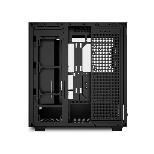 Sharkoon Rebel C50 RGB  Fekete  ATX RGB ventilátor Számítógépház  