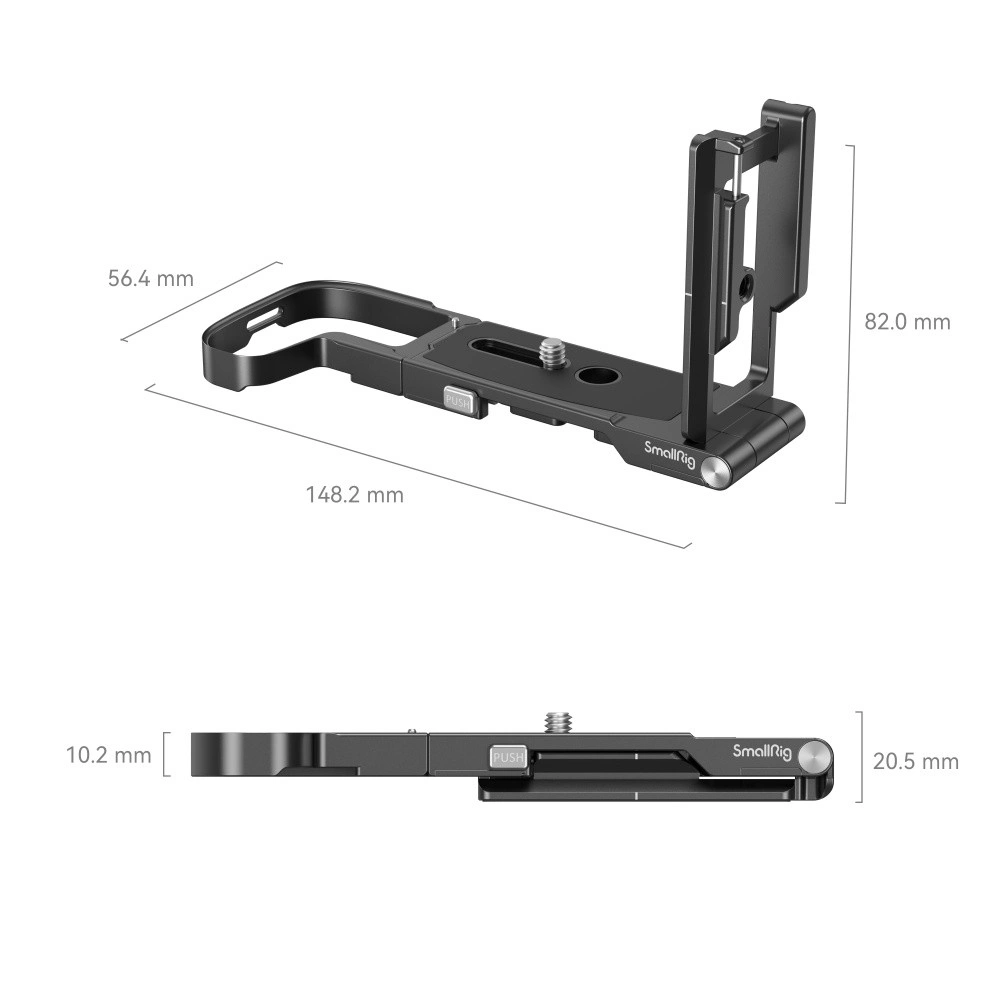 SMALLRIG Foldable L-Bracket for Canon EOS R8 