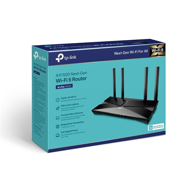 TP-Link Archer AX10 Dual Band Wi-Fi router