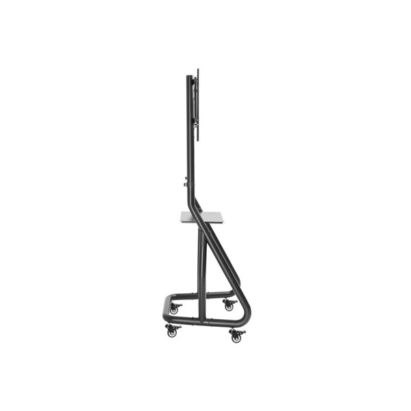 Equip TV állvány - 650608 (37"-80" álló, gurulós, Max.:80kg, fekete)