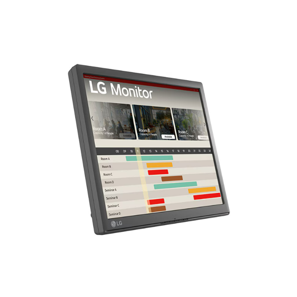 LG 17" 17BR30T-B Touch screen monitor fekete
