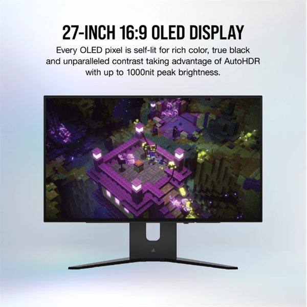 CORSAIR XENEON 27QHD240 27" OLED (2560x14400), 240Hz Gamer Monitor