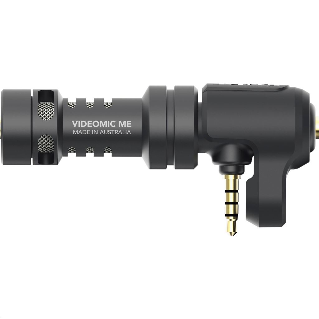 RODE Videomic ME mini kondenzátor mono videómikrofon mobil eszközökhöz, TRRS csatlakozóval és fejhallgató kimenettel (3V Plug-On power ... RODE Videomic ME mini kondenzátor mono videómikrofon mobil eszközökhöz, TRRS csatlakozóval és fejhallgató kimenettel (3V Plug-On power ...