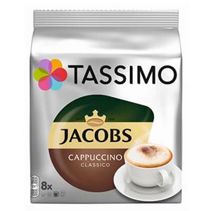 Jacobs Tassimo Cappuccino Classico kávékapszula 8db