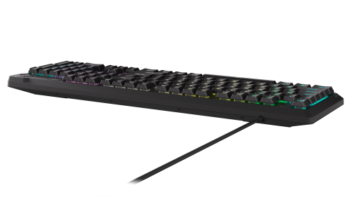 CORSAIR K55 CORE RGB Gamer Billentyűzet fekete