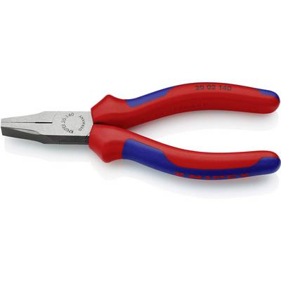 Laposfogó 140 mm, rövid, széles pofa, Knipex 20 02 140 Laposfogó 140 mm, rövid, széles pofa, Knipex 20 02 140