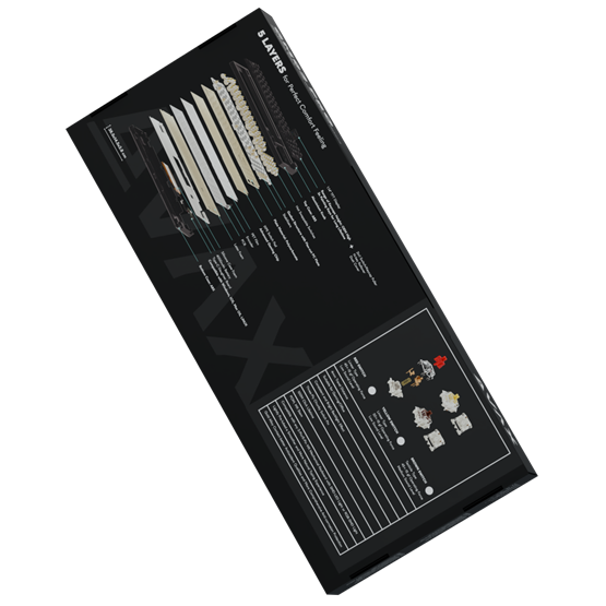 AVAX GM03 PRO 98% Gasket RGB tri-mode mechanikus billentyűzet Gateron sárga switch