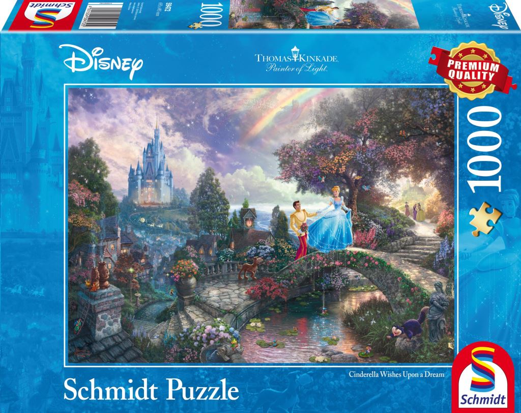 Schmidt Disney Hamupipőke 1000 db-os puzzle (59472, 17482-184) Schmidt Disney Hamupipőke 1000 db-os puzzle (59472, 17482-184)