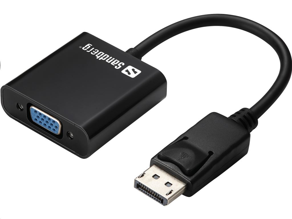 Sandberg DisplayPort-VGA adapter (508-43) Sandberg DisplayPort-VGA adapter (508-43)