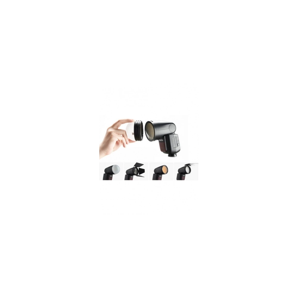 Godox V1-C körfejű TTL HSS Canon rendszervaku 