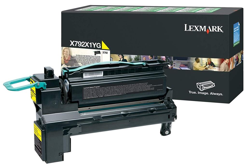 Lexmark X792 extra nagy kapacitású festékkazetta sárga (X792X1YG)