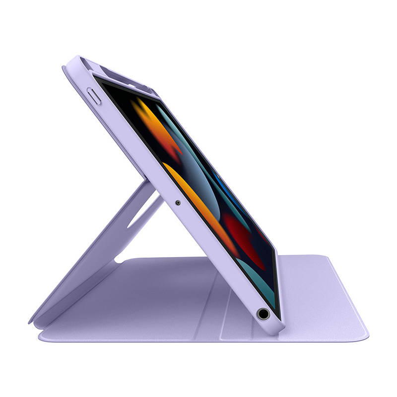 Baseus Minimalist iPad 10.2" Mágneses tok (lila) Baseus Minimalist iPad 10.2" Mágneses tok (lila)
