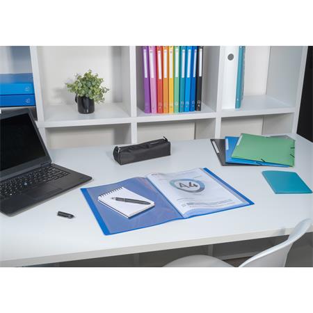 EXACOMPTA  Opak 30 zsebes A4 Bemutatómappa Kék