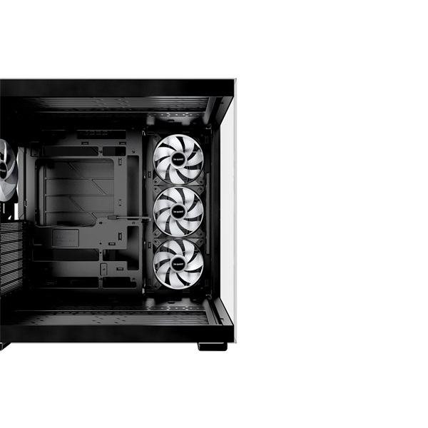 Be Quiet! LIGHT BASE 600 LX Black  ATX edzett üveg oldallap fekete Számítógépház  