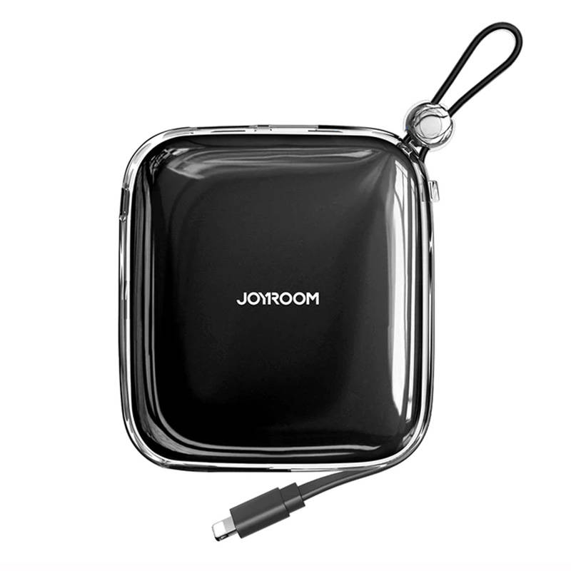 Joyroom JR-L003 Jelly 10000mAh Lightning, 22.5W Powerbank Fekete Joyroom JR-L003 Jelly 10000mAh Lightning, 22.5W Powerbank Fekete
