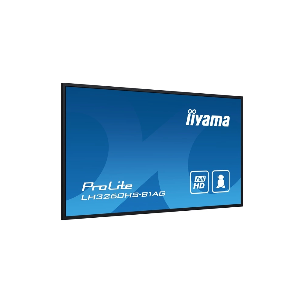 Iiyama ProLite LH3260HS-B1AG professzionális kijelző, LFD 32" FHD VA Android