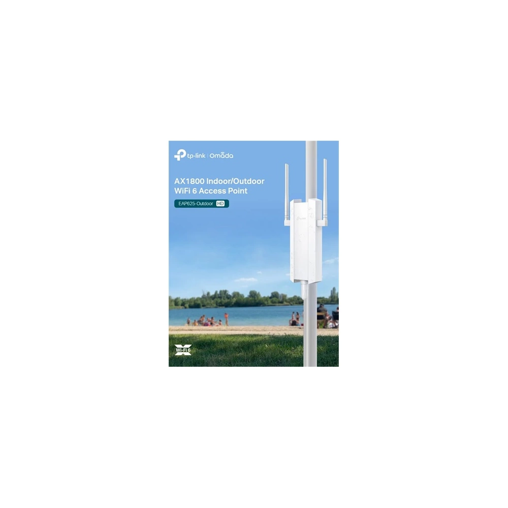 TP-Link EAP625-Outdoor HD Access point Wi-Fi 6 AX1800 beltéri/kültéri