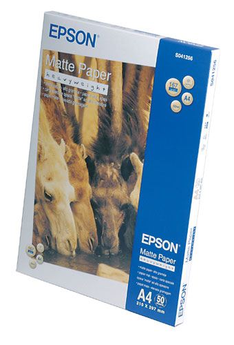 Epson fotópapír A4 Matt 50lap (C13S041256)