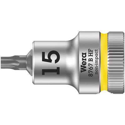 Wera 8767 B HF 05003060001 Belső kerek hatlap (TX) Dugókulcs betét T 15 3/8 (10 mm) Wera 8767 B HF 05003060001 Belső kerek hatlap (TX) Dugókulcs betét T 15 3/8 (10 mm)