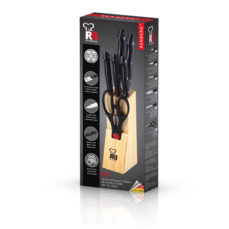 KÉSKÉSZLET 7 RÉSZES KÉSKÉSZLET 7 RÉSZES