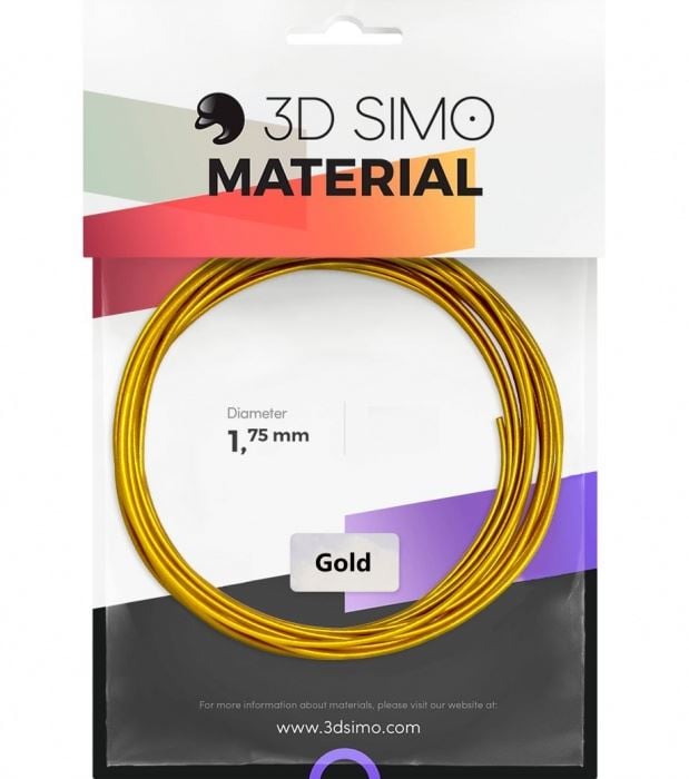 3D Simo Filament REAL GOLD - arany (G3D3008)