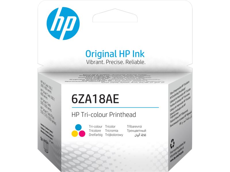 HP 6ZA18AE nyomtatófej háromszínű HP 6ZA18AE nyomtatófej háromszínű