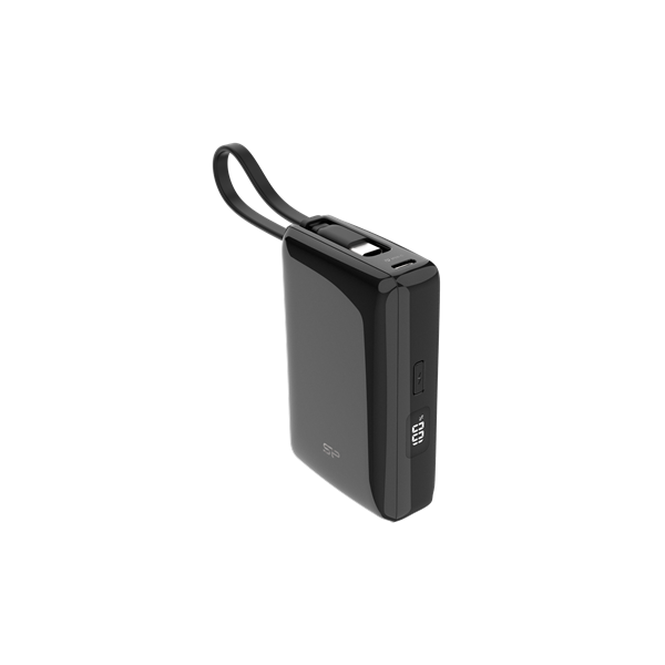 SILICON POWER CP10   10000mAh Power Bank Fekete