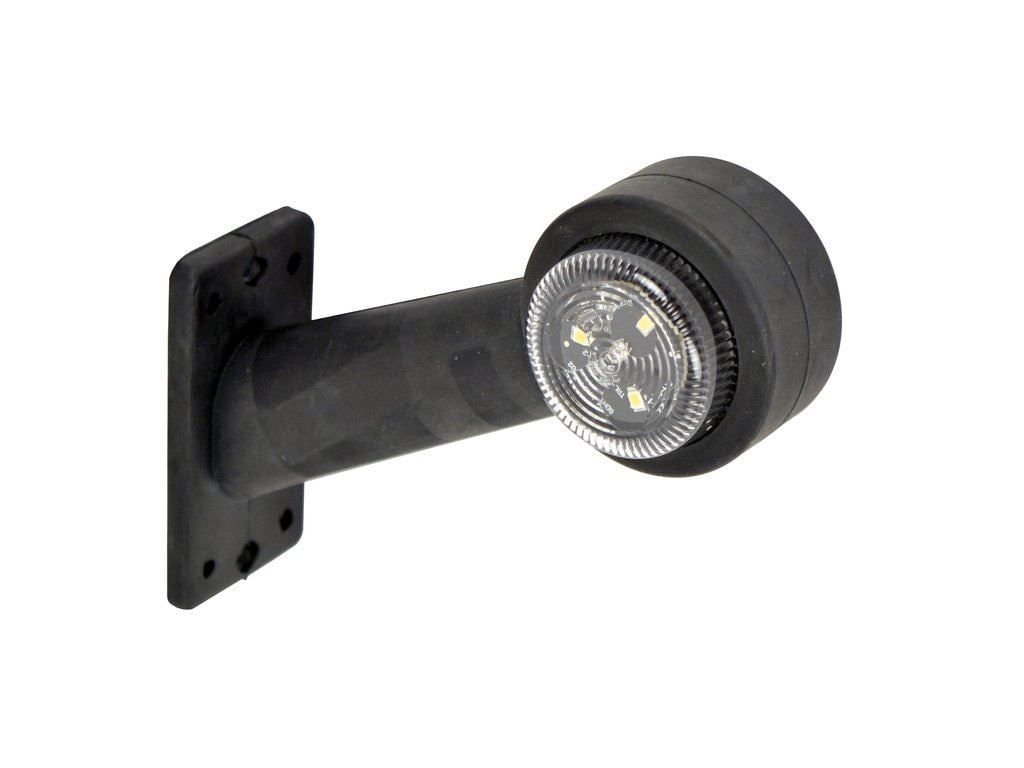 Carpoin szélességjelző pótkocsira, rögzítő karral, piros/fehér 10-30V (370414026)