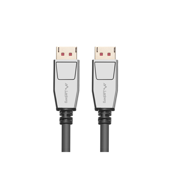 Lanberg displayport v1.4 kábel, M/M 20 PIN, 8K 60HZ, 1.8 méter Fekete