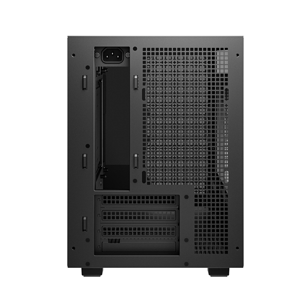 DeepCool CH260 Mini-ITX/Micro ATX (BTF)  2xUSB3.0  Type-C Számítógépház    Fekete 