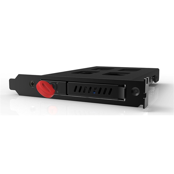 Chieftec CMR-125 HDD/SSD 1xPCI Slot for 1x2,5" Fekete