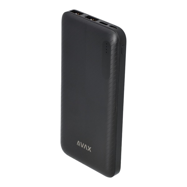 Avax PB104B LIGHTY 10000mAh PowerBank Fekete