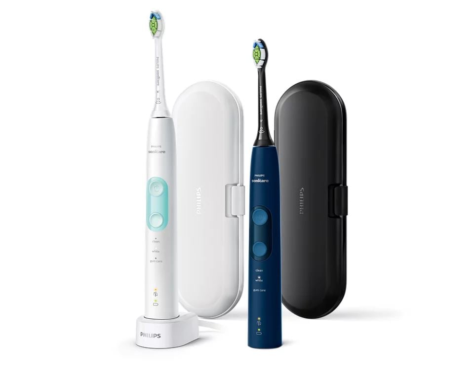 Philips HX6851/34 Sonicare ProtectiveClean 5100 szónikus elektromos fogkefe dupla csomag Philips HX6851/34 Sonicare ProtectiveClean 5100 szónikus elektromos fogkefe dupla csomag