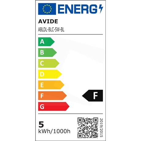 Avide ABLDL-BLC-5W-BL LED ASZTALI LÁMPA ÜZLETI BŐRHATÁSÚ CLAUDE NAPTÁR FEKETE 5W
