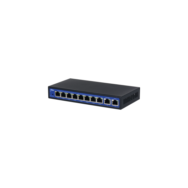 Dahua Vezérlő - EAC10-P (EAP eszközök távoli menedzsmentjéhez; 10 port, 64W af/at PoE)