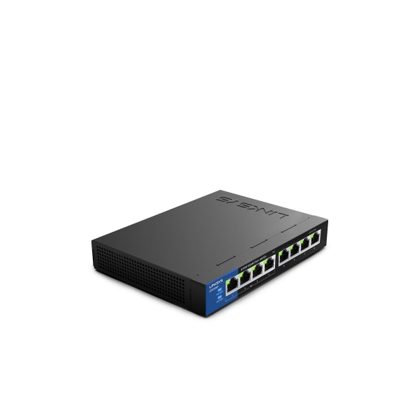 Linksys LGS108P 8-Port Business Desktop Gigabit PoE+ Switch