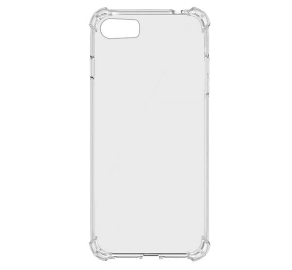 Szilikon telefonvédő (közepesen ütésálló, légpárnás sarok) ÁTLÁTSZÓ [Apple iPhone SE 3 (2022)]