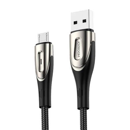Joyroom S-M411 USB-A - USB Micro kábel 2m fekete (6956116798918) Joyroom S-M411 USB-A - USB Micro kábel 2m fekete (6956116798918)