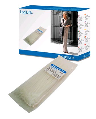 LogiLink vezeték kötegelő 200 * 2,5 mm (100db) (KAB0003)