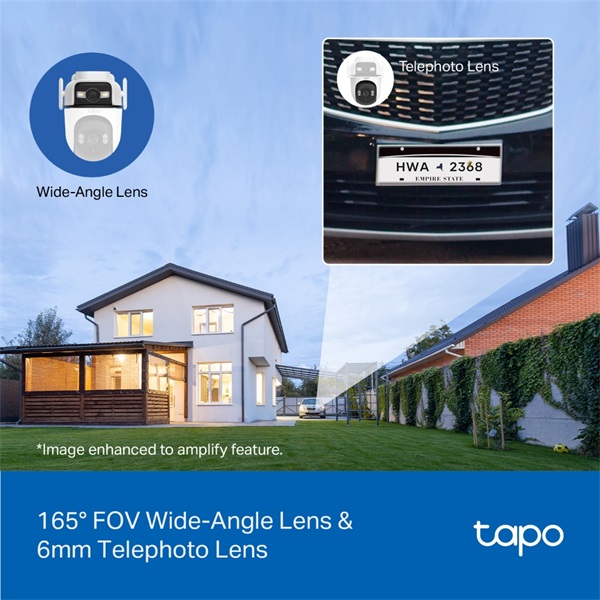 TP-LINK Tapo C545D Outdoor Dual Lens Security Wi-Fi Camera
