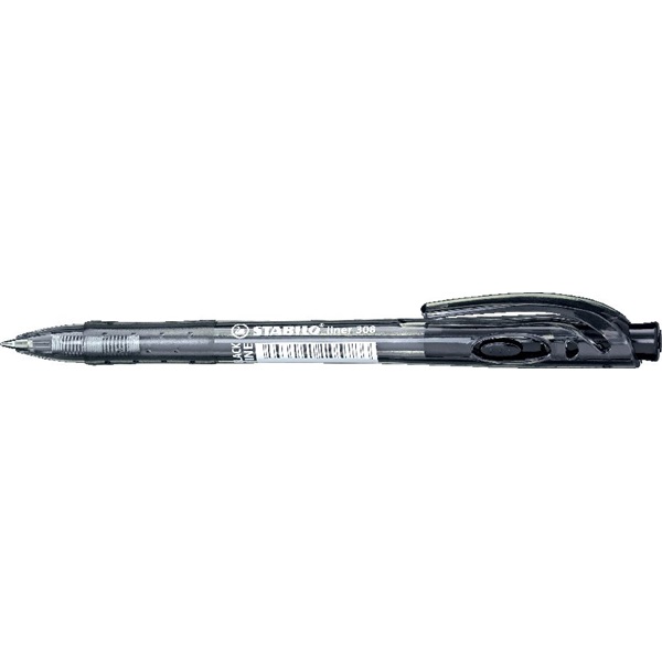 Stabilo Liner 308 10db/csomag fekete golyóstoll Stabilo Liner 308 10db/csomag fekete golyóstoll