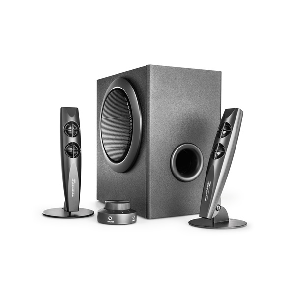 WaveMaster  STAX BT  46W RMS  Fa mélynyomó Bluetooth 2.1  Hangszóró  Fekete 