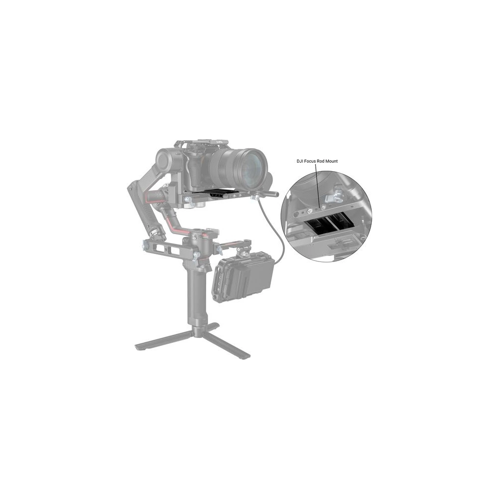 SMALLRIG Manfrotto Quick Release Plate for DJI RS 2/RSC 2/Ronin-S Gimbal 3158