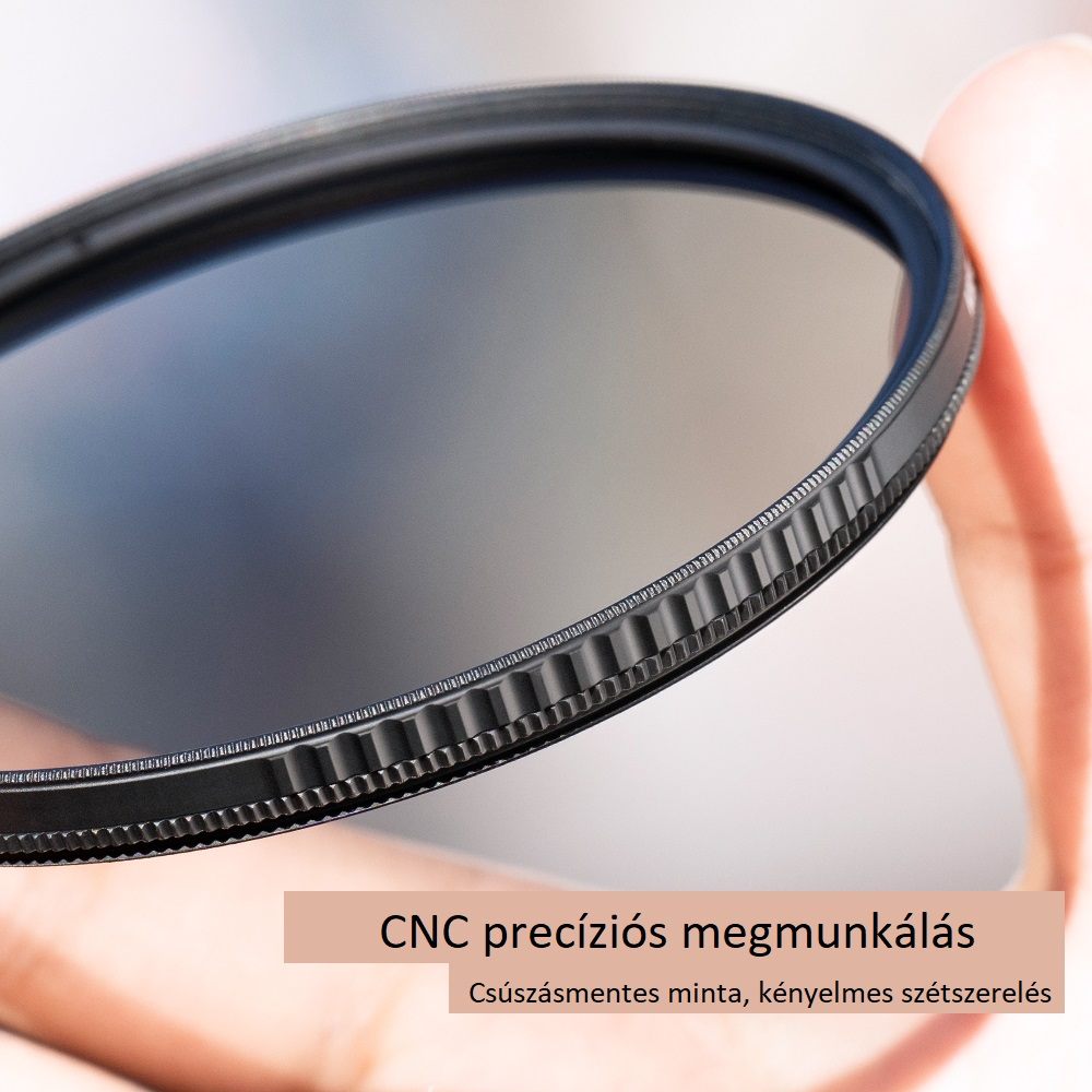 K&F Concept Classic Series CPL cirkuláris polár szűrő, 52 mm
