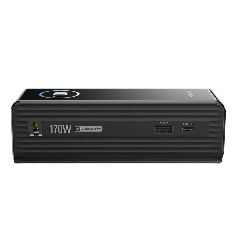 EcoFlow RAPID 25000mAh  170W  beépített 100W-os kábelek Powerbank