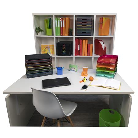 EXACOMPTA Linicolor 15 l PP Papírkosár almazöld