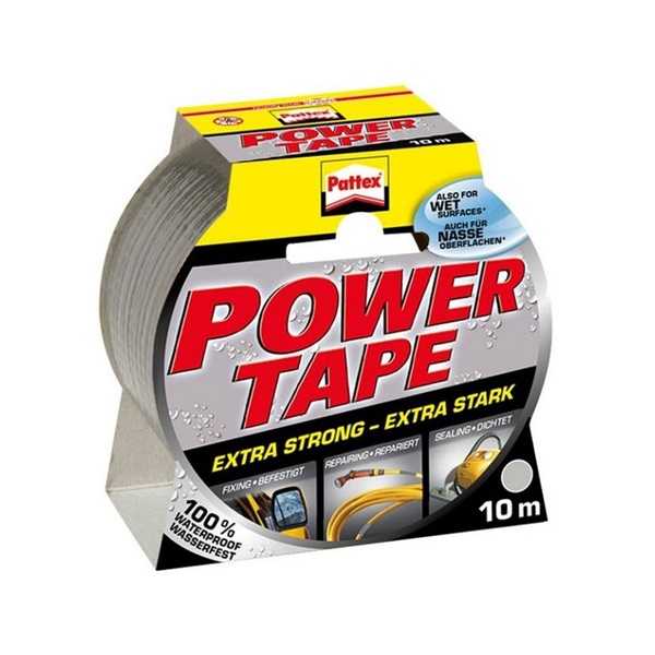 Henkel Power Tape 50mmx10m ezüst ragasztószalag Henkel Power Tape 50mmx10m ezüst ragasztószalag