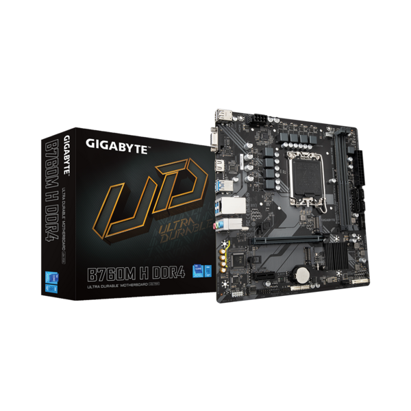 GIGABYTE S1700 B760M H DDR4 INTEL B760 ATX Alaplap GIGABYTE S1700 B760M H DDR4 INTEL B760 ATX Alaplap
